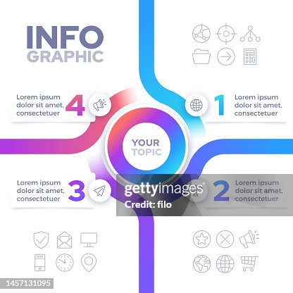 Connection Synergy Teamwork Data Infographic Four Item Design Connection Synergy Teamwork Data Infographic Four Item Design
