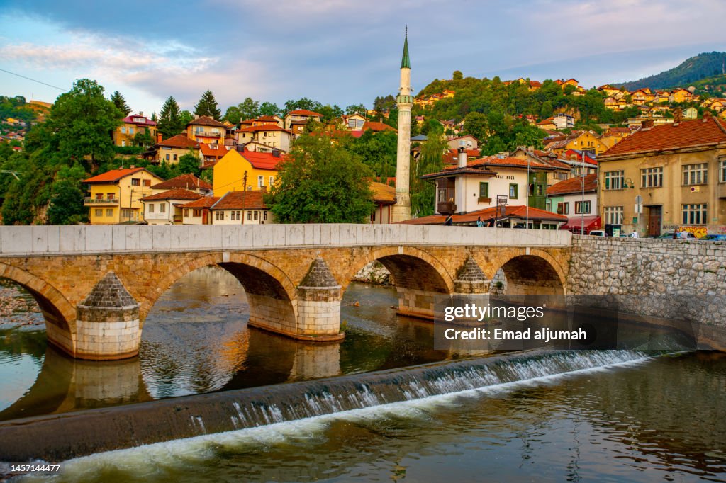 Bridges on the Miljacka River, Sarajevo, Bosnia and Herzegovina