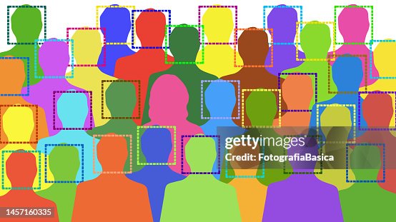 Face recognized men Face recognized men