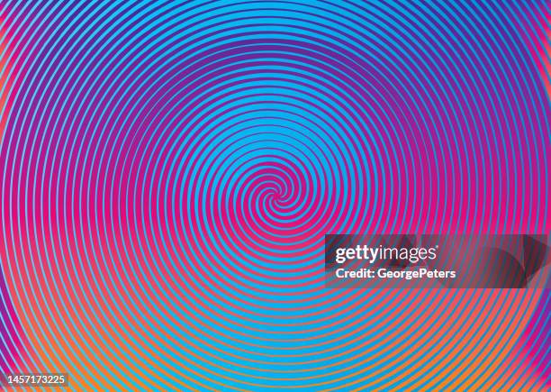 concentric circles abstract background - bullseye infographic stock illustrations