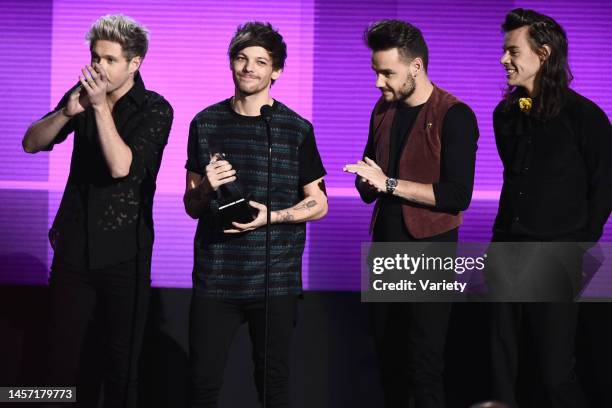 Niall Horan, Louis Tomlinson, Liam Payne, Harry Styles of One Direction