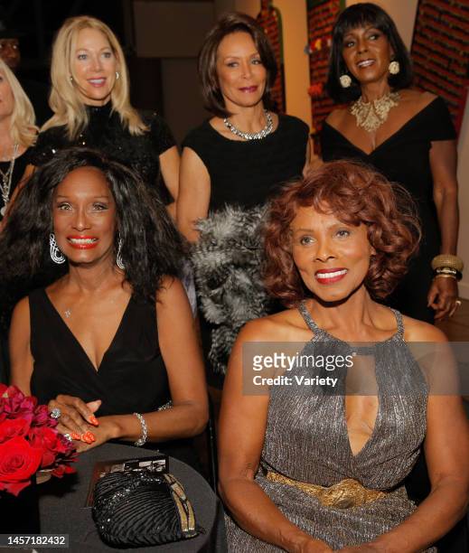 Gloria Hendry, Trina Parks, Judy Pace, Freda Payne, Lynn-Holly Johnson at Spectre: The Black Women of Bond Tribute