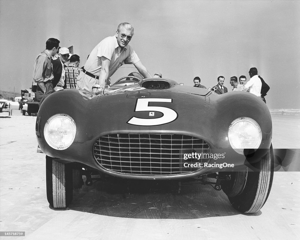 Jim Signorelli Racing Jim Kimberly of Chicago, IL, brought this 1955 Ferrari 375 to the ...
