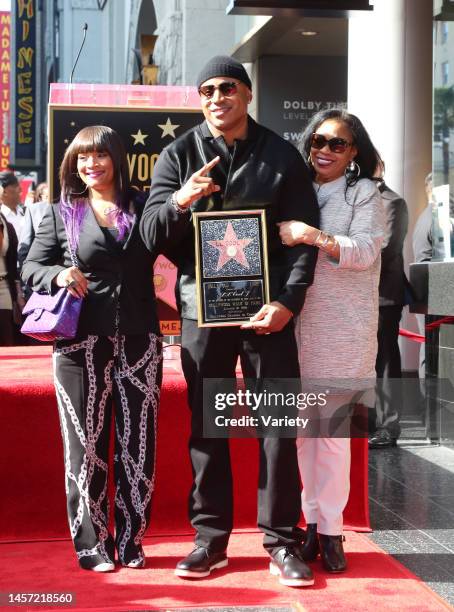 Simone Smith, LL Cool J and Ondrea Smith