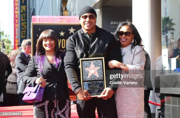 Simone Smith, LL Cool J and Ondrea Smith