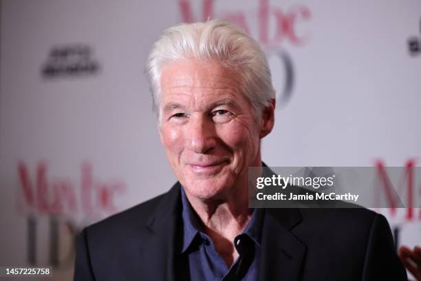 Richard Gere attends a special screening of "Maybe I Do" hosted by Fifth Season and Vertical at Crosby Street Hotel on January 17, 2023 in New York...