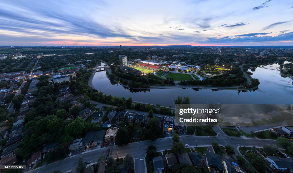 TD Place Stadium at Ottawa's Lansdowne
