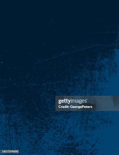 blue scratched, weathered background - grunge background stock illustrations