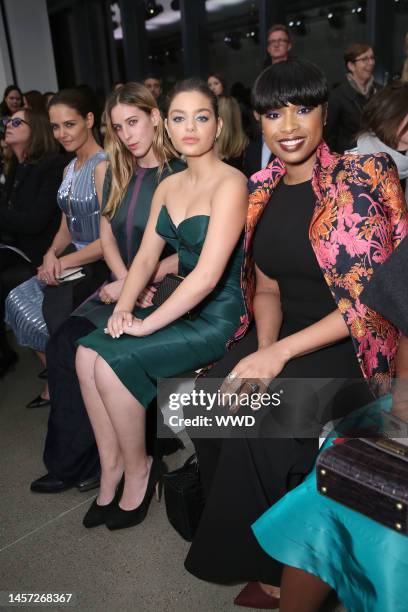 Katie Holmes, Scout Larue Willis, Odeya Rush and Jennifer Hudson in the front row