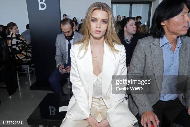 Abbey Lee Kershaw in the front row