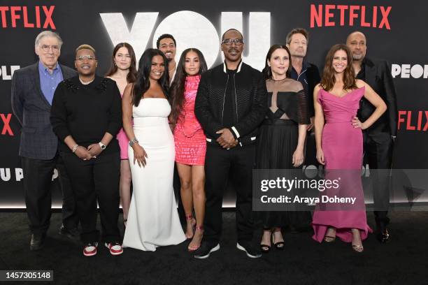 Elliot Gould, Sam Jay, Molly Gordon, Nia Long, Travis Bennett, Lauren London, Eddie Murphy, Julia Louis-Dreyfus, David Duchovny, Andrea Savage and...