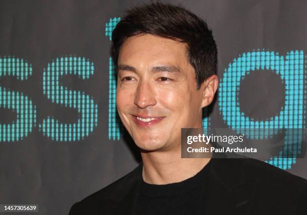 Actor Daniel Henney attends the screening of "Missing" at Regal LA Live on January 17, 2023 in Los Angeles, California.