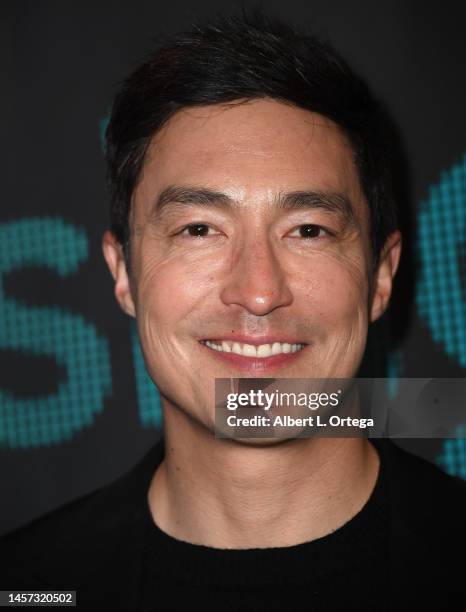 Daniel Henney attends the red carpet for the community screening of Sony Pictures' "Missing" held at Regal LA Live on January 17, 2023 in Los...