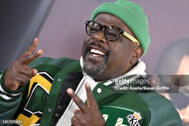 Cedric the Entertainer attends the Los Angeles Premiere of Netflix's "You People" at Regency Village Theatre on January 17, 2023 in Los Angeles,...