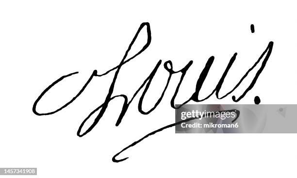 Louis In Cursive Images Of The Cursive Alphabet Photos and Premium High Res Pictures ...