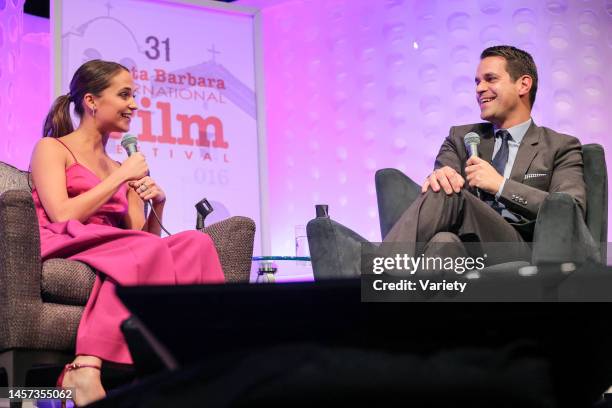 Alicia Vikander, Dave Karger