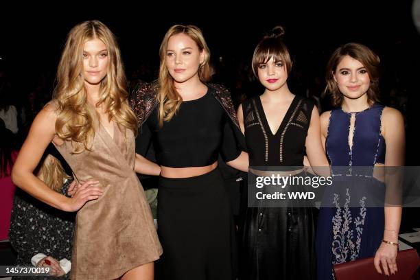 Sami Gayle, Nina Agdal, Abbie Cornish and Bailee Madison