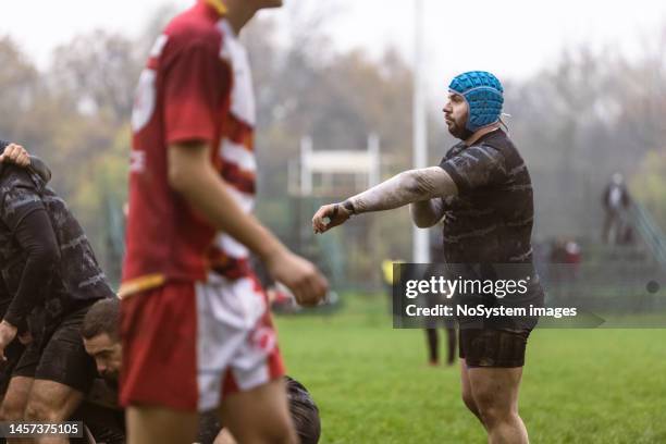 pausa no jogo de rugby - try rugby - fotografias e filmes do acervo