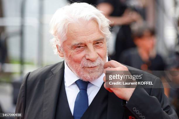 Acteur et réalisateur Jacques Weber le 26 mai 2022 à Cannes.