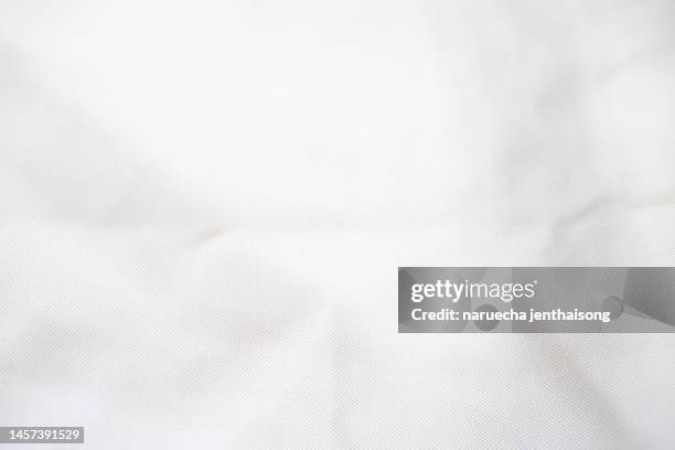 close up white cloth texture background - papel de cera fotografías e imágenes de stock