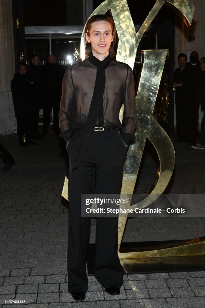 Saint Laurent : Photocall - Paris Fashion Week - Menswear Fall-Winter 2023-2024