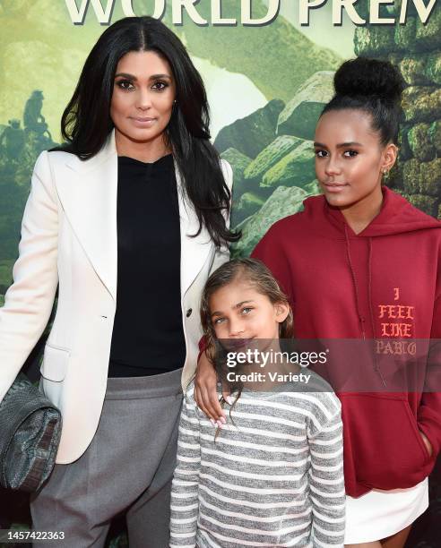 Rachel Roy, Ava Dash and Tallulah Ruth Dash