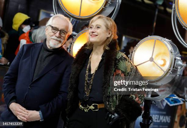 Brian Cox and Caroline Goodall attend "The Fabelmans" UK Premiere at The Curzon Mayfair on January 18, 2023 in London, England.