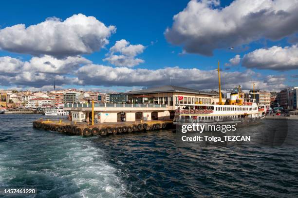 kadikoy ferry station - kadikoy stock pictures, royalty-free photos & images