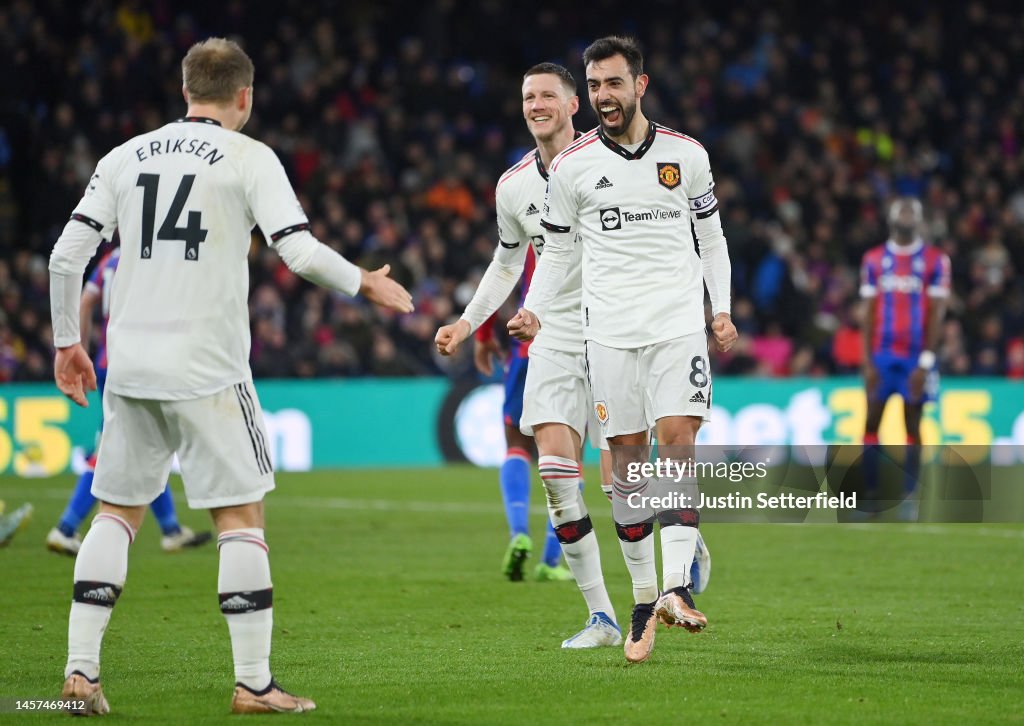 Crystal Palace v Manchester United - Premier League