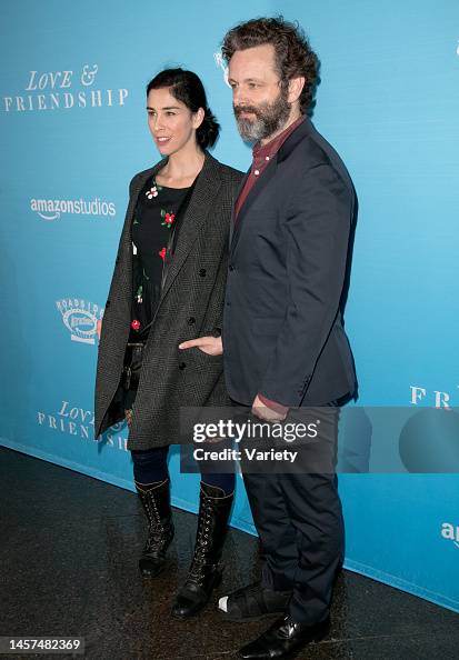 Michael Sheen and Sarah Silverman News Photo - Getty Images