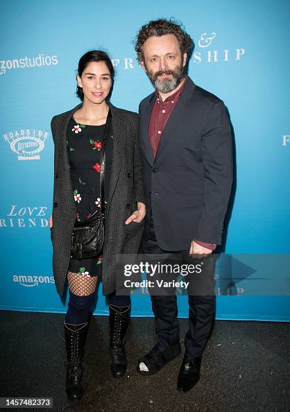Michael Sheen and Sarah Silverman News Photo - Getty Images