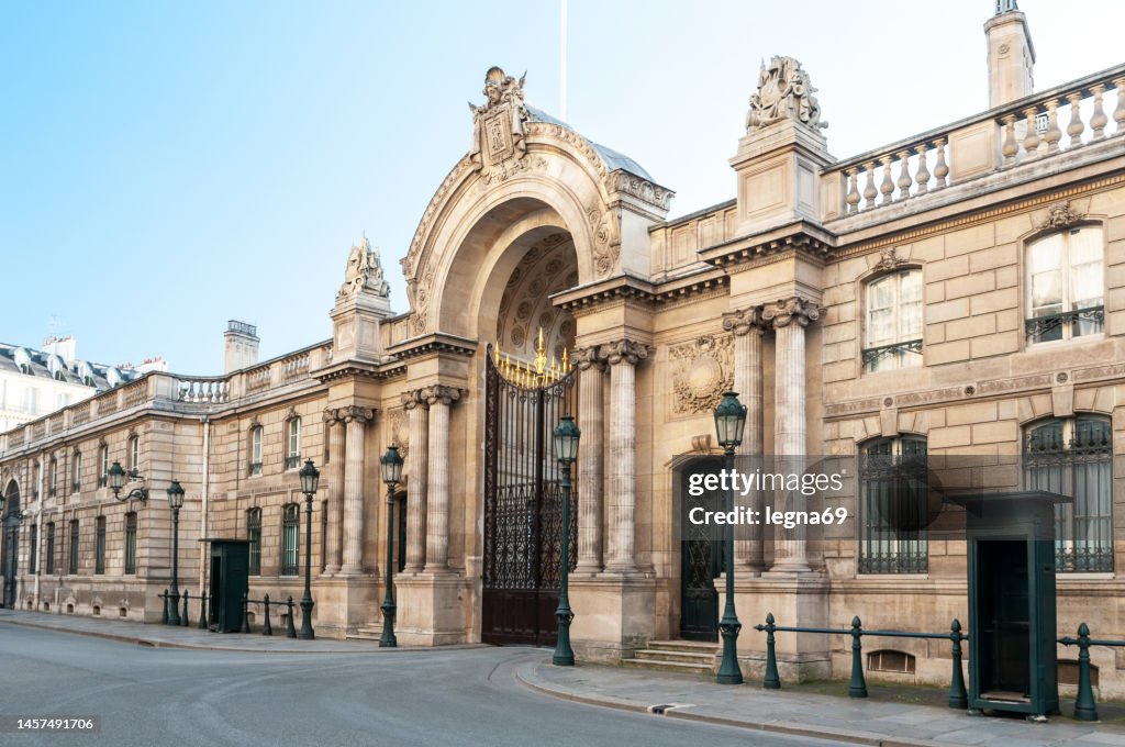 Élysée palace in Paris
