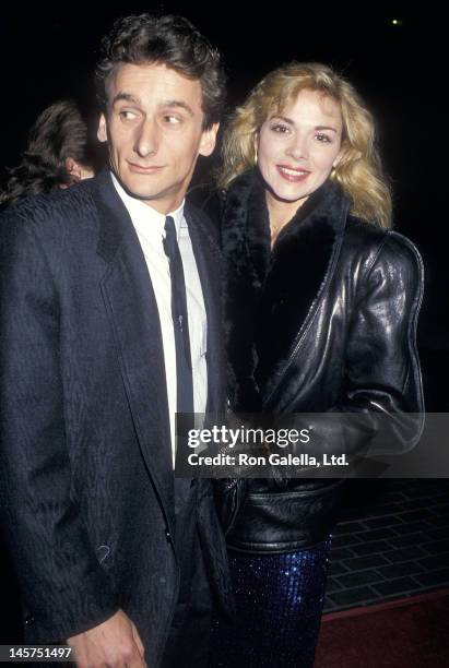 Actress Kim Cattrall and husband Andre J. Lyson attend the Smithsonian's "Hollywood: Legends & Reality" Opening Night Exhibition & Cocktail Reception...