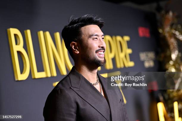 Richard Chang attends Netflix hosts Bling Empire: New York Launch Event at House Of Red Pearl on January 18, 2023 in New York City.