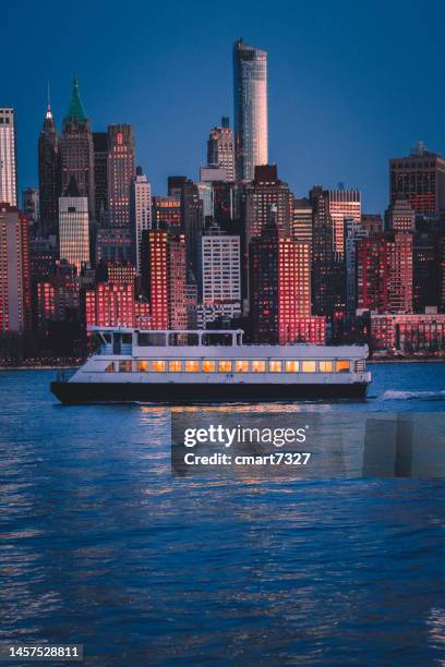 nyc ferry - jersey city stock pictures, royalty-free photos & images