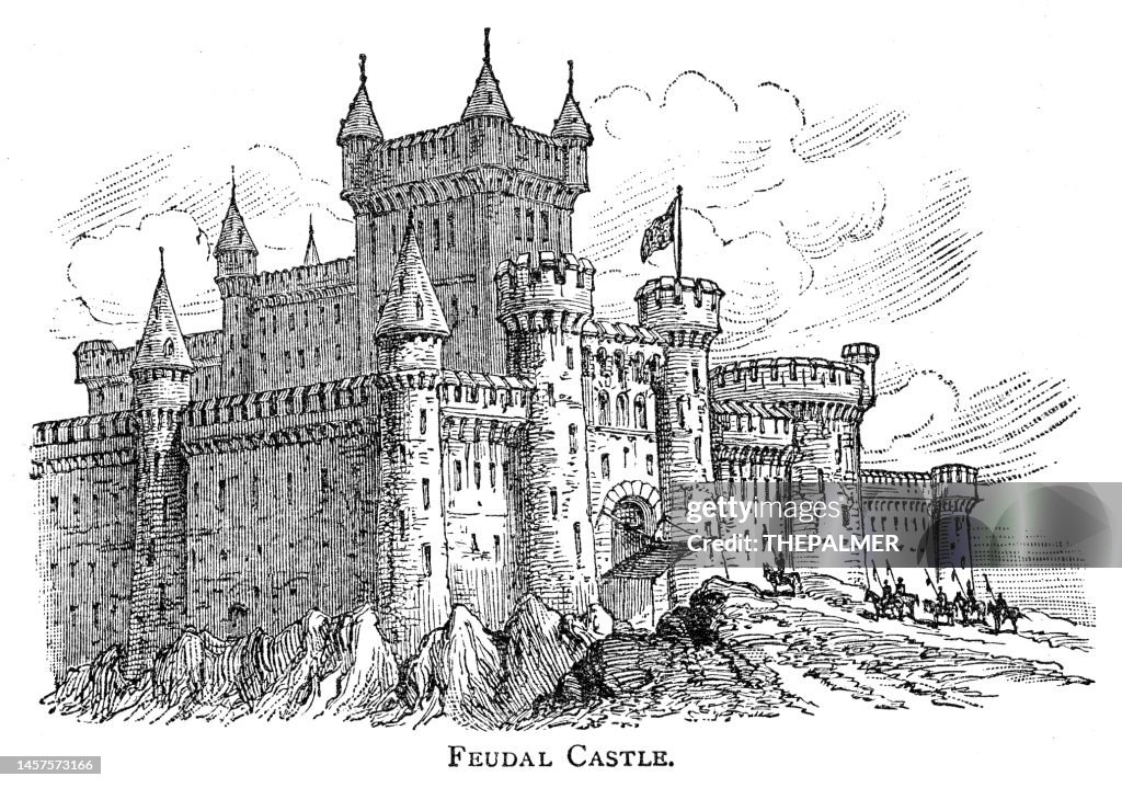 Feudalschlossstich 1897