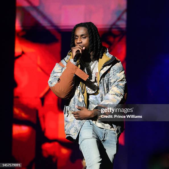 Prince Polo Rapper Rapper Polo G performs during Future & Friends