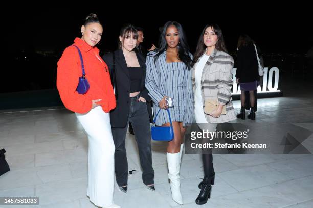 Desi Perkins, Katy DeGroot, Shayla Mitchell, and Jen Atkin attend Makeup by Mario SurrealSkin Foundation at Private Residence on January 18, 2023 in...