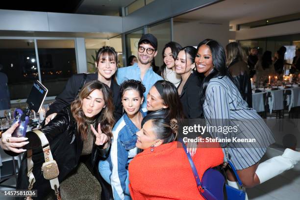 Sophie Shaband, Katy DeGroot, Spencer Hedges, Laura Lee, Eman Rauf, Roxette Arisa Howe, Christen Dominique, Desi Perkins, and Shayla Mitchell attend...