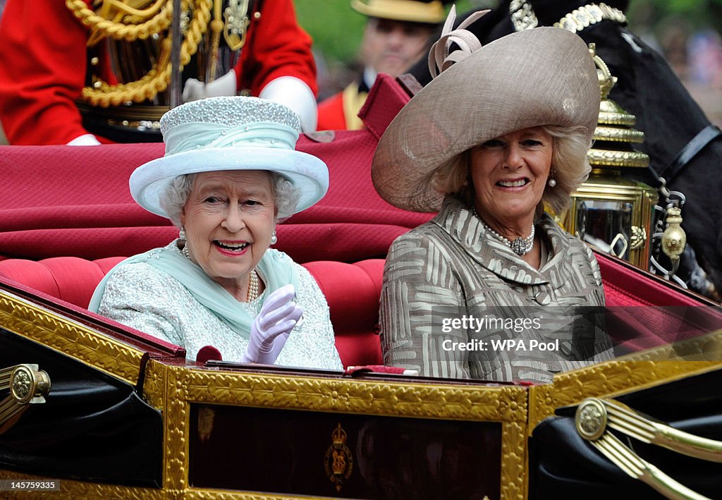 Diamond Jubilee - Carriage Procession And Balcony Appearance