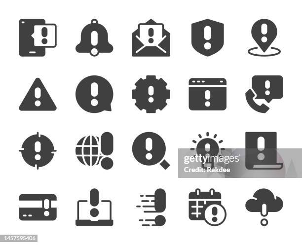 warning - icons - direction icon stock illustrations