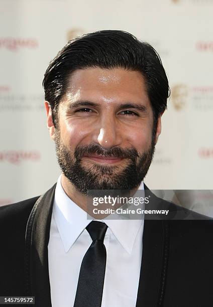 Actor Kayvan Novak attends The Arqiva British Academy Television Awards 2012 at The Royal Festival Hall on May 27, 2012 in London, England.