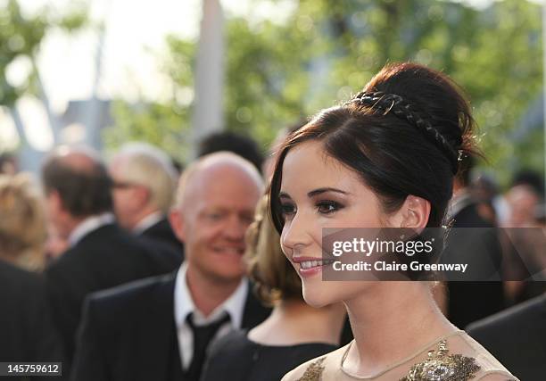 Jacqueline Jossa attends The Arqiva British Academy Television Awards 2012 at The Royal Festival Hall on May 27, 2012 in London, England.