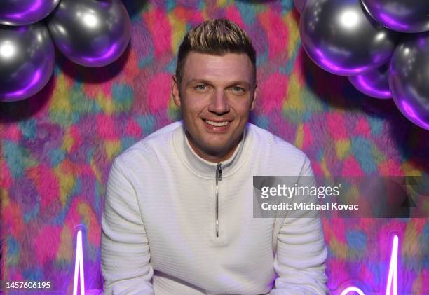 Nick Carter attends Songs For Tomorrow: A Benefit Concert in support of On Our Sleeves, The Movement for Children's Mental Health at Heart Weho on...