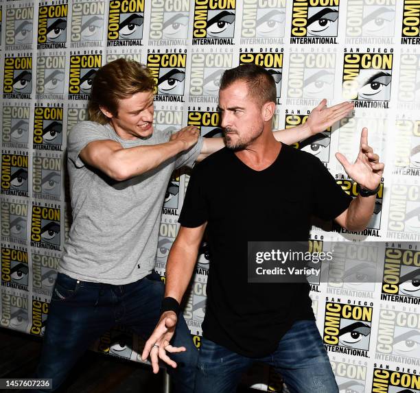 Lucas Till and George Eads