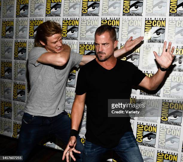 Lucas Till and George Eads