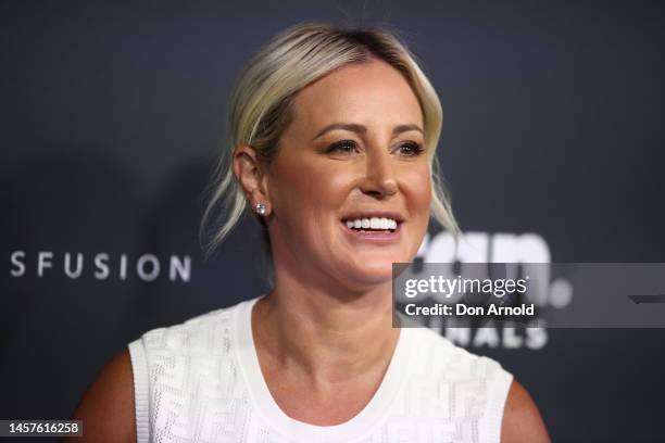 Roxy Jacenko attends the Sydney premiere of "Transfusion" at Hoyts Entertainment Quarter on January 19, 2023 in Sydney, Australia.