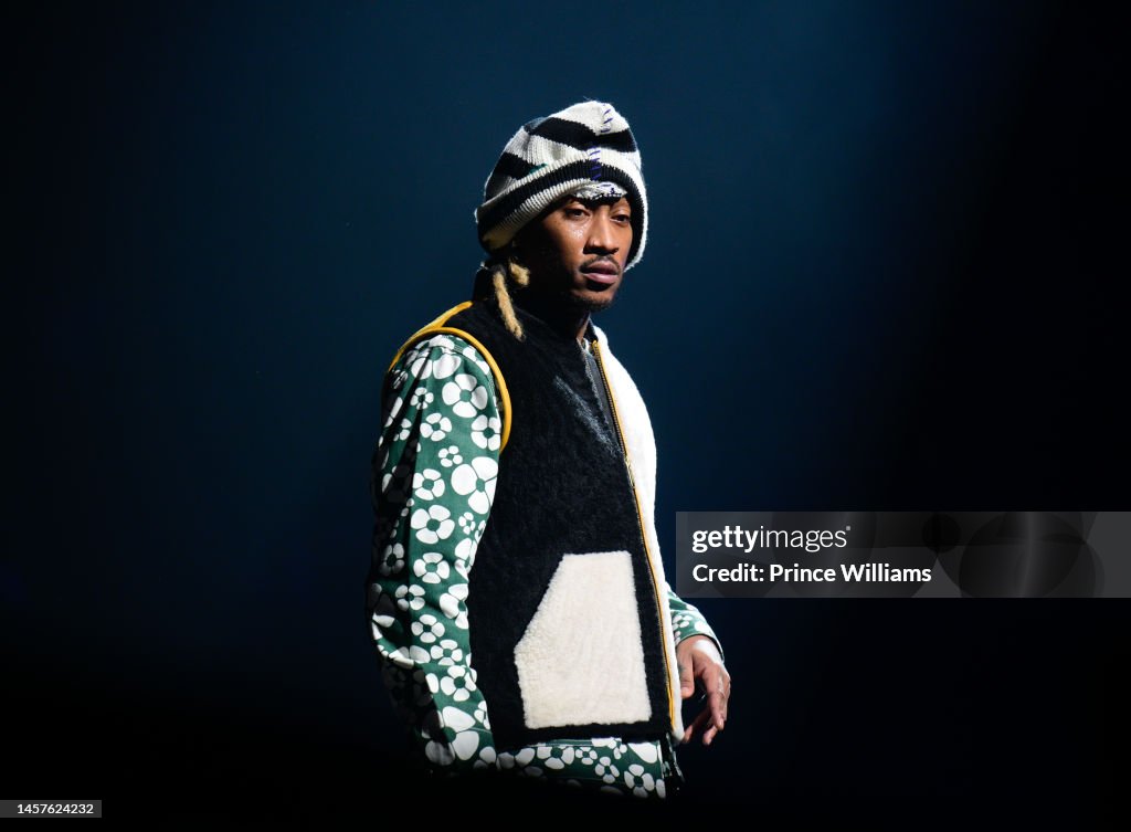 Future Rapper Fat Nov Rapper Future performs during Future & Friends