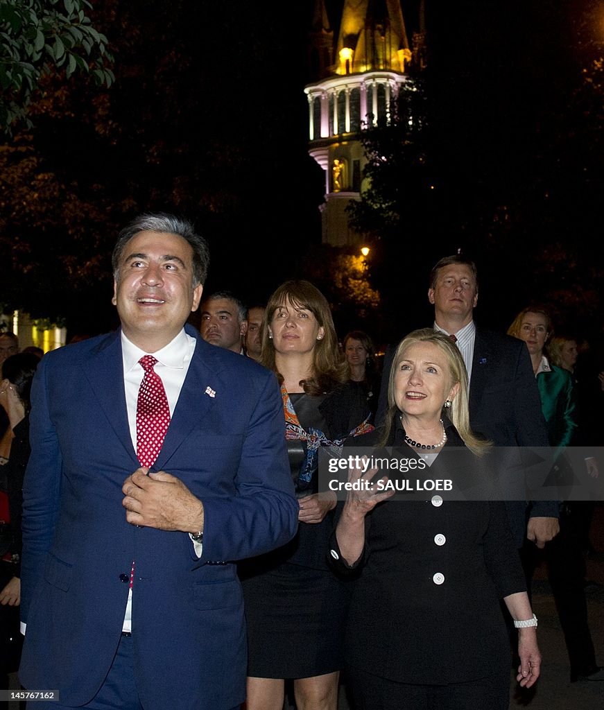 Georgian President Mikheil Saakashvili a