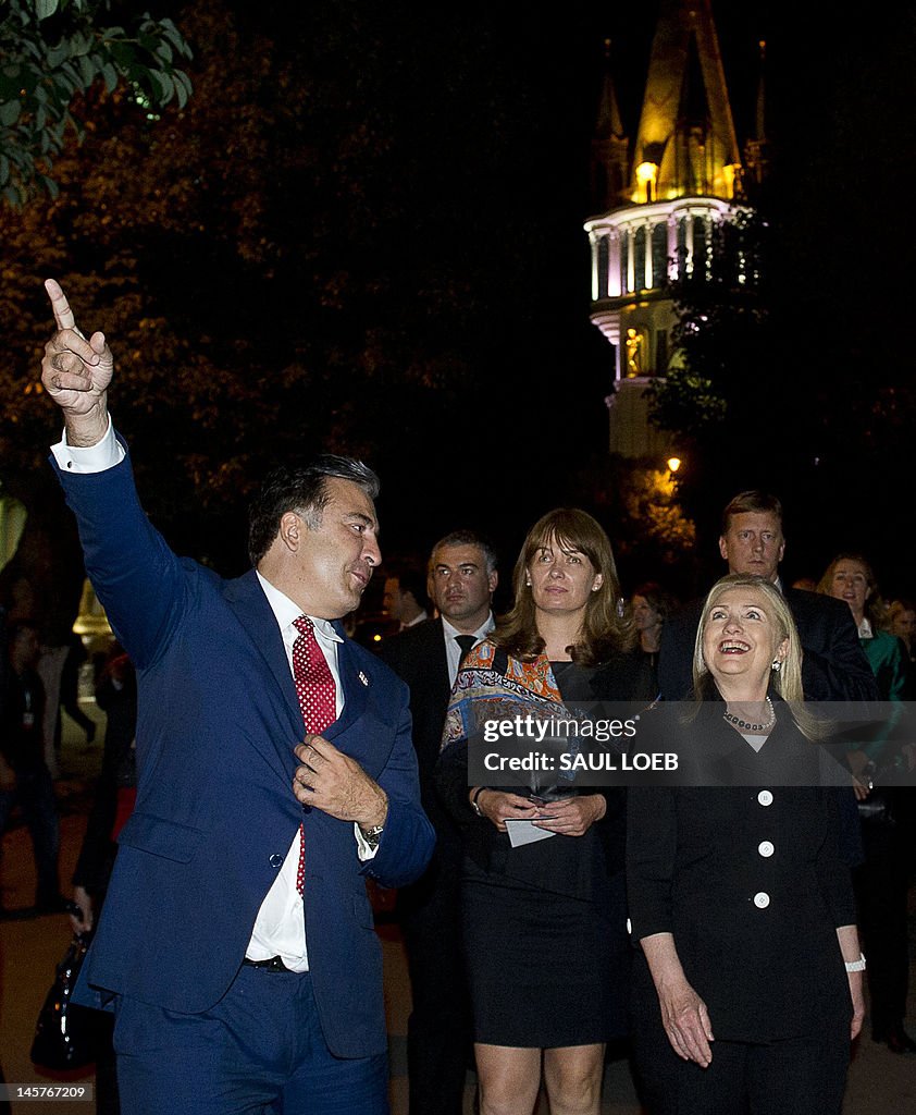 Georgian President Mikheil Saakashvili, 